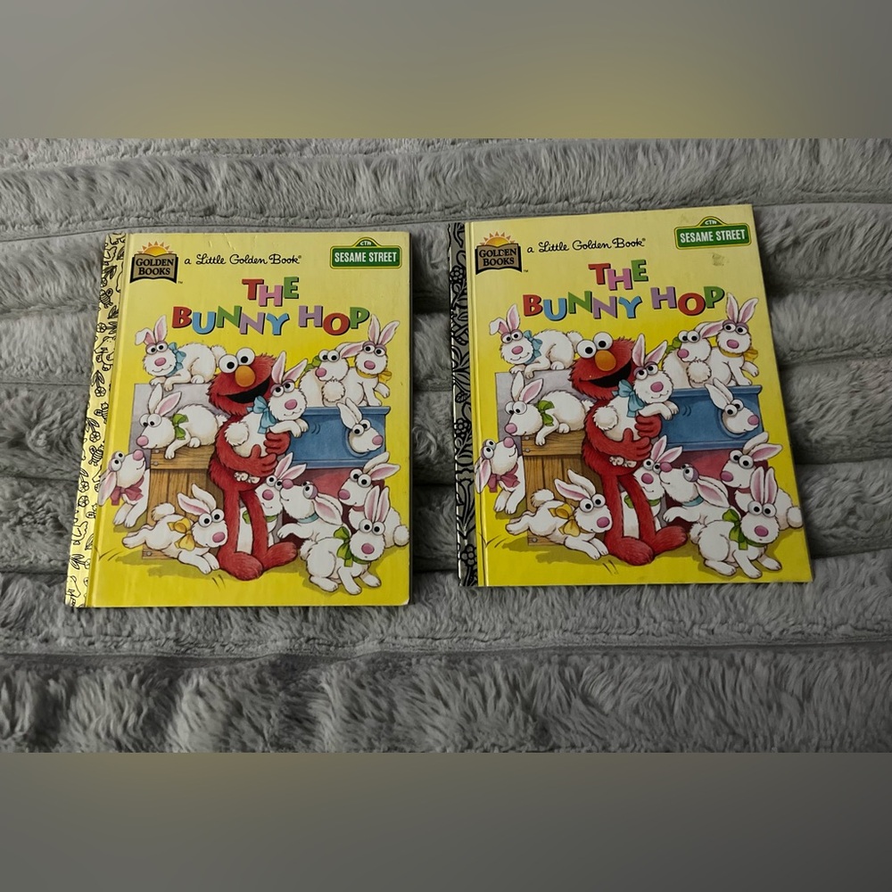 Sesame Street The Bunny Hop A Little Golden Book